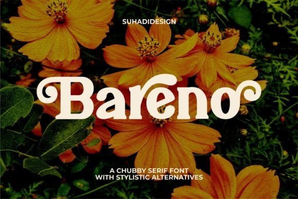 Bareno Font - Featured Image