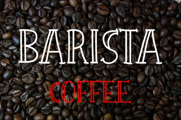 Barista Coffee Font - Featured Image