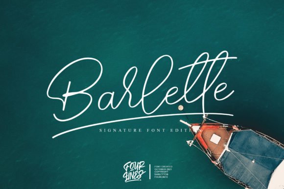 Barlette Font - Featured Image
