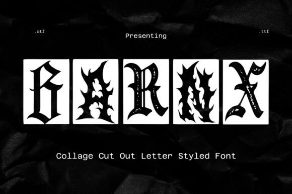 Barnx Font - Featured Image