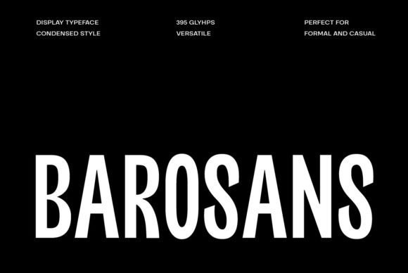 Barosans Font - Featured Image