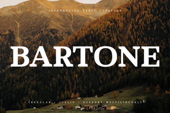 Bartone Font - Featured Image