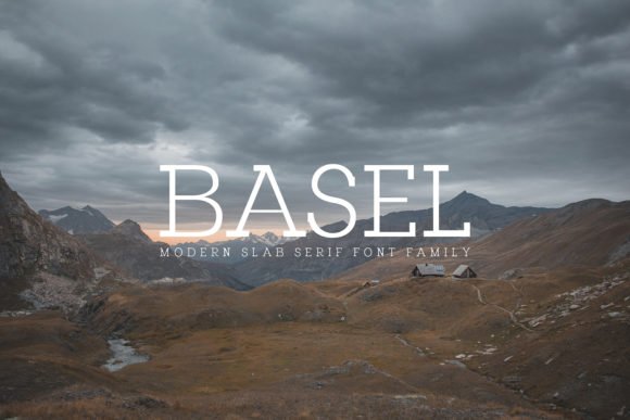 Basel Family Font - Featured Image