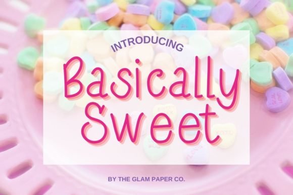 Basically Sweet Font - Featured Image
