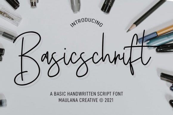 Basicschrift Font - Featured Image
