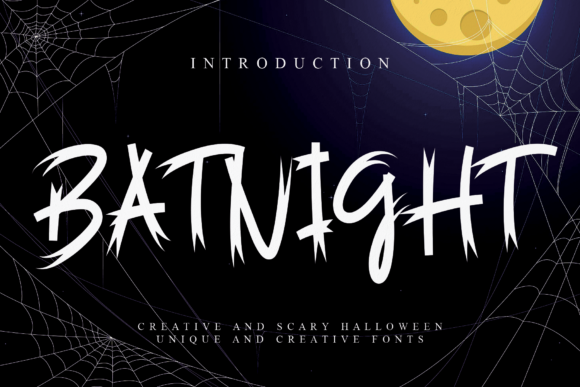 Batnight Font - Featured Image
