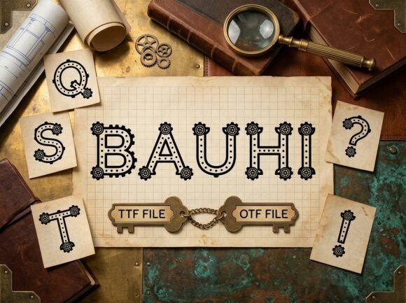Bauhi Font - Featured Image