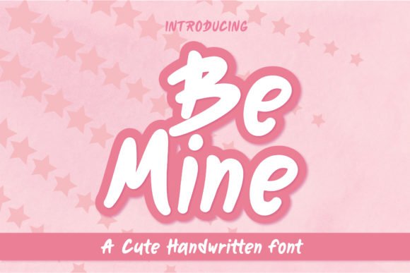 Be Mine Font - Featured Image