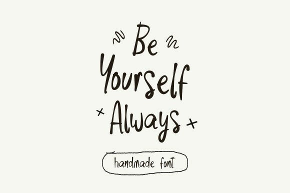 Be Yourself Always Font - Featured Image
