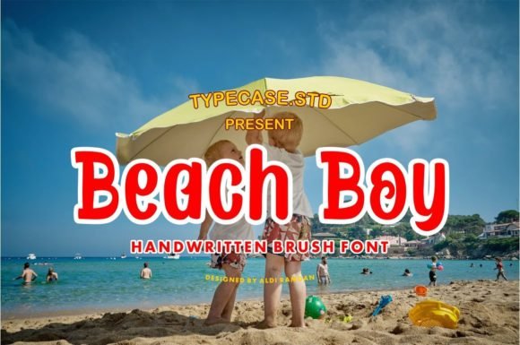 Beach Boy Font - Featured Image