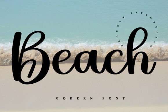 Beach Font - Featured Image