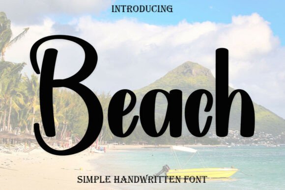 Beach Font - Featured Image