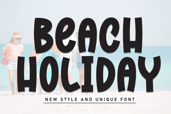 Beach Holiday Font - Featured Image