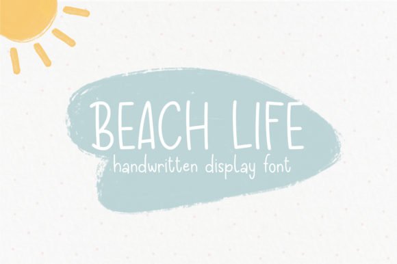 Beach Life Font - Featured Image
