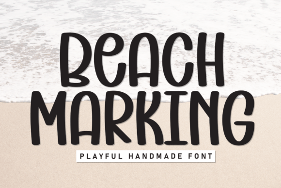 Beach Marking Font - Featured Image