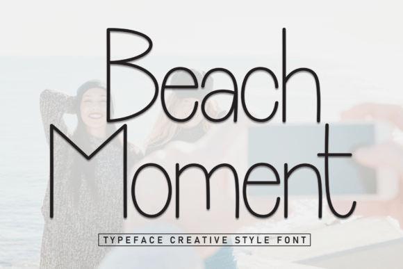 Beach Moment Font - Featured Image