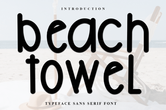 Beach Towel Font - Featured Image