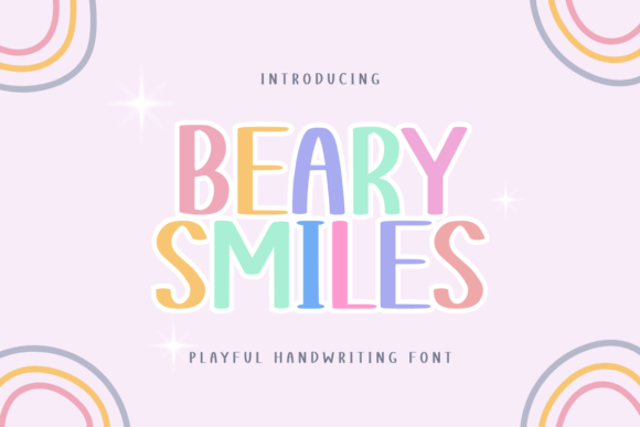 Beary Smiles Font - Featured Image