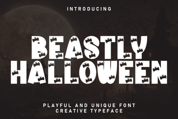 Beastly Halloween Font - Featured Image