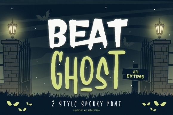 Beat Ghost Font - Featured Image