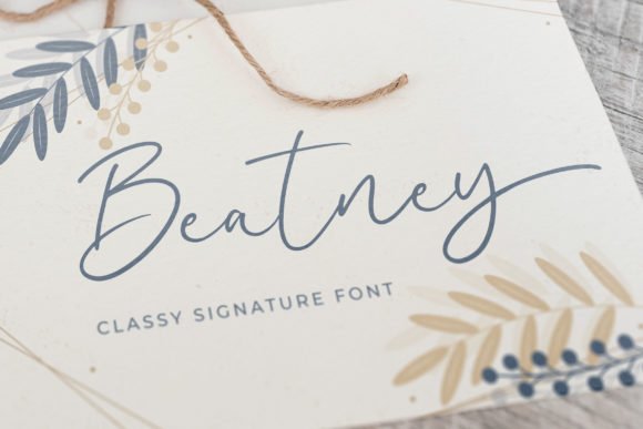 Beatney Font - Featured Image