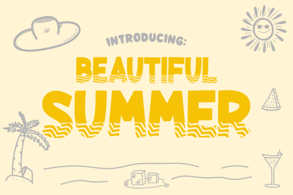 Beautiful Summer Font - Featured Image