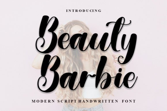 Beauty Barbie Font - Featured Image