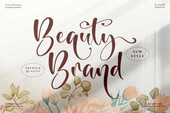 Beauty Brand Font - Featured Image