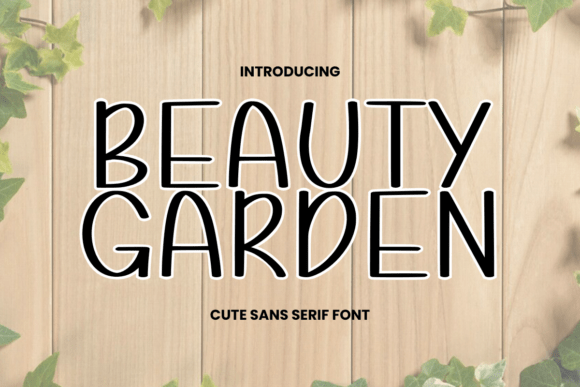 Beauty Garden Font - Featured Image