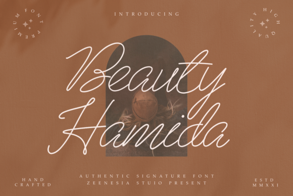 Beauty Hamida Font - Featured Image