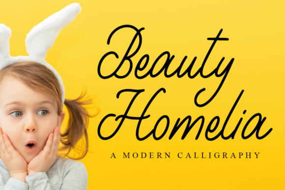 Beauty Homelia Font - Featured Image