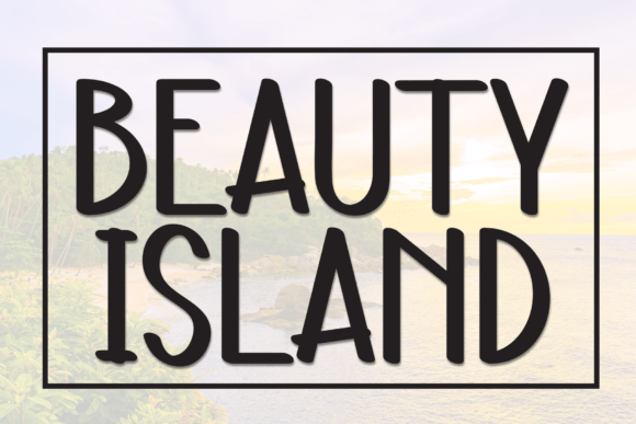 Beauty Island Font - Featured Image