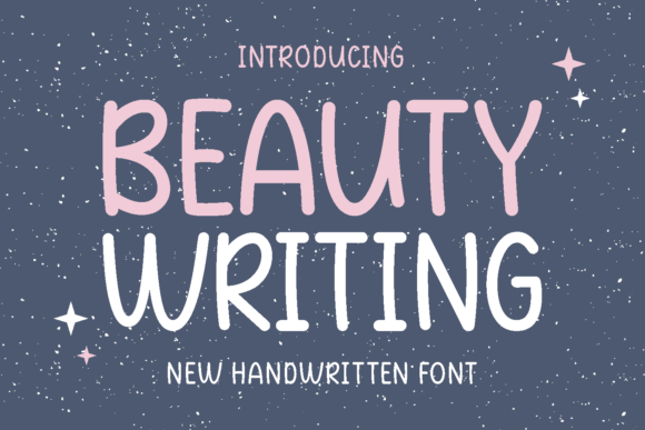 Beauty Writing Font - Featured Image