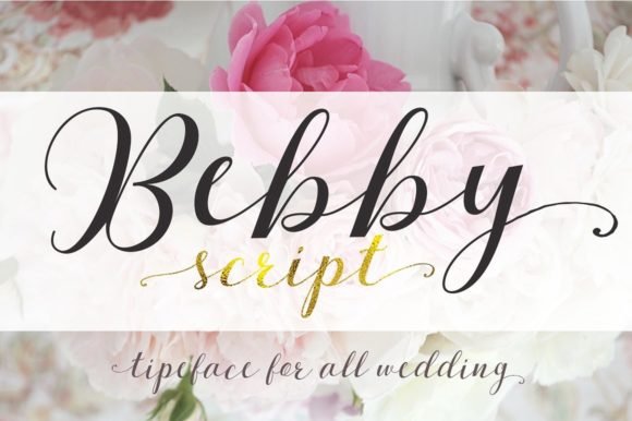 Bebby Script Font - Featured Image