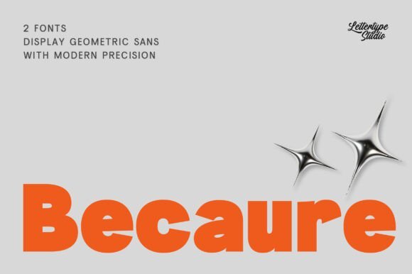 Becaure Font - Featured Image
