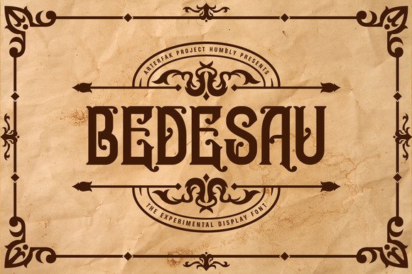 Bedesau Font - Featured Image
