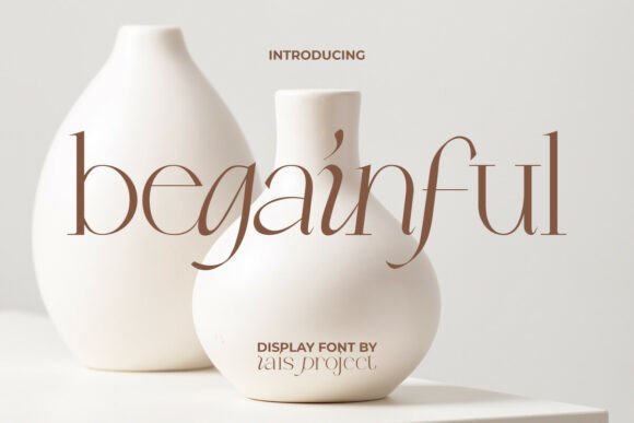 Begainful Font - Featured Image