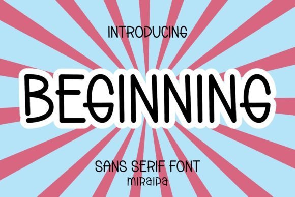 Beginning Font - Featured Image
