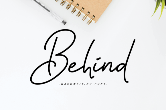 Behind Font - Featured Image