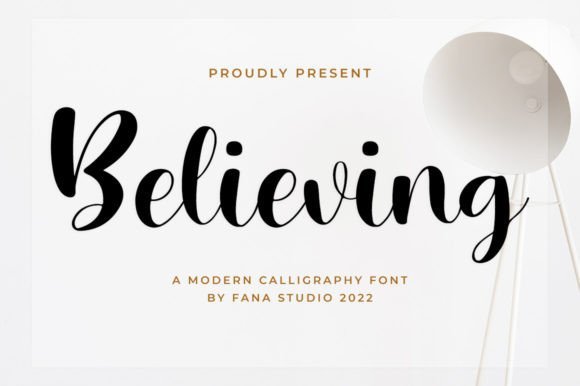 Believing Font - Featured Image
