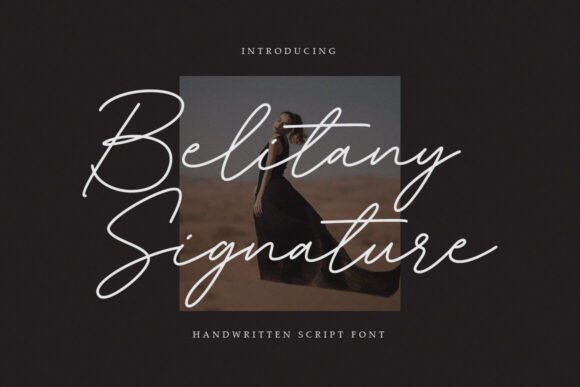 Belitany Signature Font - Featured Image