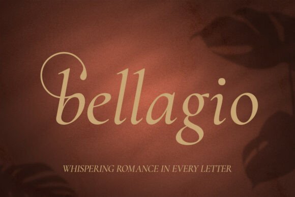 Bellagio Font - Featured Image