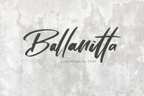 Bellanitta Font - Featured Image