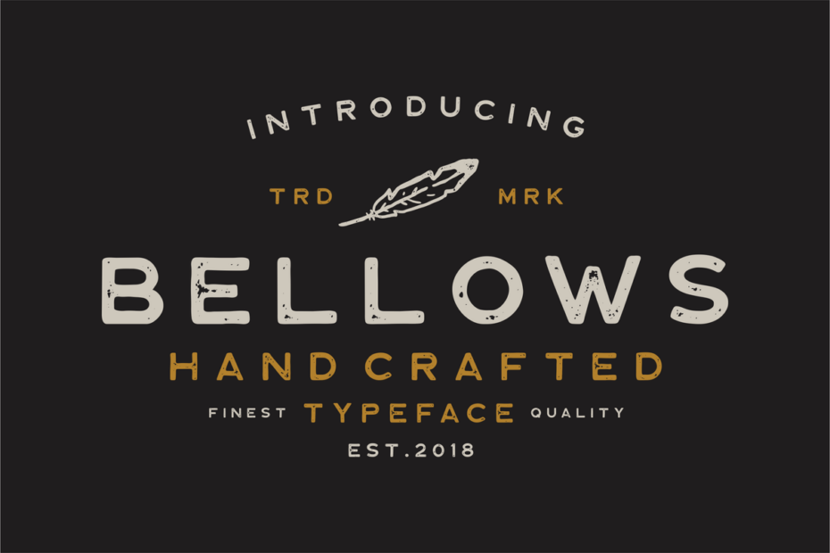 Bellows Font - Featured Image