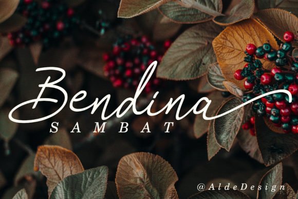 Bendina Sambat Font - Featured Image