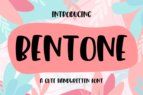 Bentone Font - Featured Image