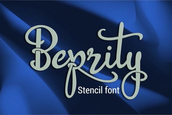 Beprity Stencil Font - Featured Image