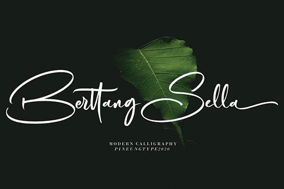 Berttang Sella Font - Featured Image