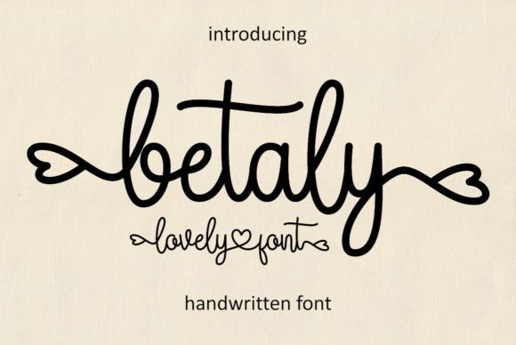 Betaly Font - Featured Image