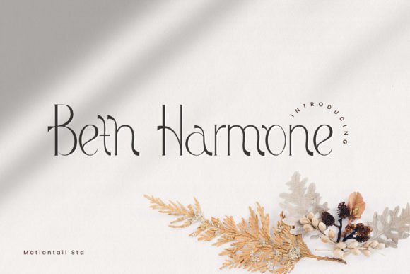Beth Harmone Font - Featured Image
